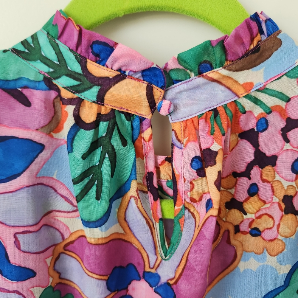 THML Colorful Floral Top - Picture 4 of 7